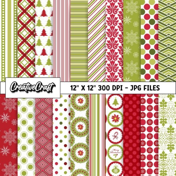 Christmas Digital Papers